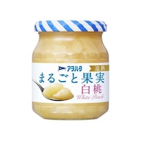 アヲハタ アヲハタ まるごと果実 白桃 250g x6