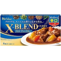 ハウス食品 ウス クロスブレンドカレー 辛口 140g x10