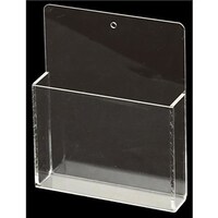 PET注文カードホルダー 貼付式(テープ付) ※3個以上から注文可能(販売価格は1個単位の価格)