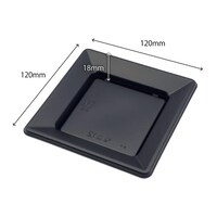 福助工業 福皿 12H黒 新×24