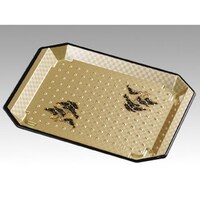 福助工業 和皿 20H 市松黒×8