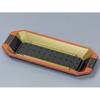 福助工業 和皿 6H 黒天朱×16