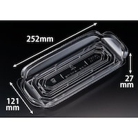 リスパック バイオ 華ノ枠 2512B クリア ※2袋以上から注文可能(販売価格は1袋単位の価格)