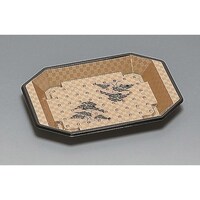福助工業 和皿 8H 市松黒×12