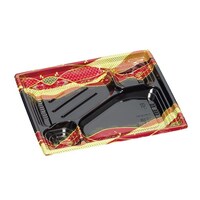 福助工業 巧膳23202H 紅蘭×12