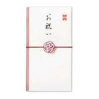 伊予結納センター 慶事用水引ゴム金封 お祝い 1セット(5枚入)