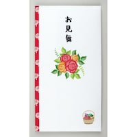 伊予結納センター ペーパーカットマスコット付金封(お見舞) 1セット(5枚入)