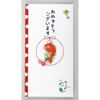 伊予結納センター ペーパーカットマスコット付金封 1セット(5枚入)