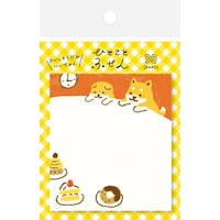 古川紙工 ひとことふせん しばいぬケーキ 1セット(5個入)