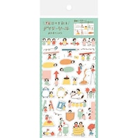 古川紙工 わたしびよりデイリーシール おたすけこびと 1セット(5個入)