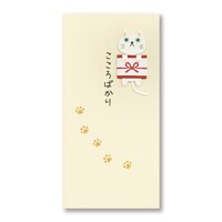 菅公工業 のしねこ こころばかり クリーム 1セット(5枚入)
