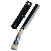 浅野木工所 手打鋼付 竹割鉈両刃180mm