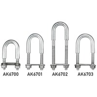 浅野金属工業 AK6701 Uボルト