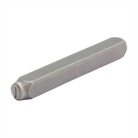 新潟精機 精密刻印 普通数字 6mm 0