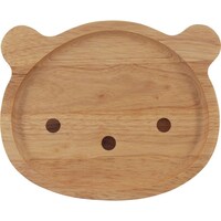 不二貿易 キッズプレート クマ ボヌール 3個 【メーカー直送/軒先もしくは車上渡し】