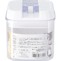 不二貿易 スタッキングロックキャニスター 400ml 6個 【メーカー直送/軒先もしくは車上渡し】