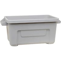 ガレージコンテナ W50ガタ ライトグレー 植木鉢 プラスチック