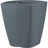 アップルウェアー アトリエ スクエア 250型 ダークグレー 植木鉢 プラスチック
