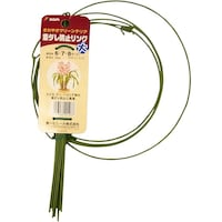 第一ビニール 葉ダレ防止リング 5セット入 ダイ 180mmxH280mm 支柱 観葉植物