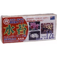 日清ガーデンメイト 超圧縮水苔 12L 150g 高品質 洋ラン、観葉植物