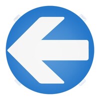 友屋 ロードポップ用 面板 R6 矢印
