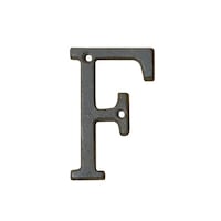 友屋 アイアンアルファベット F ※5個以上から注文可能(販売価格は1個単位の価格)