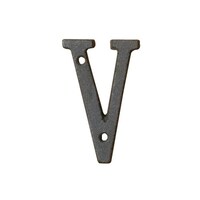 友屋 アイアンアルファベット V ※5個以上から注文可能(販売価格は1個単位の価格)
