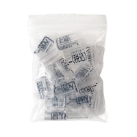 友屋 ニュープライスキューブ補充L用20粒透明/黒 税込 ※2袋以上から注文可能(販売価格は1袋単位の価格)