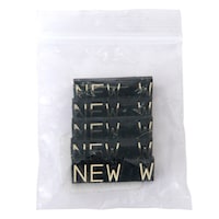友屋 ニュープライスキューブ補充L用5セット黒/金NEW ※2袋以上から注文可能(販売価格は1袋単位の価格)