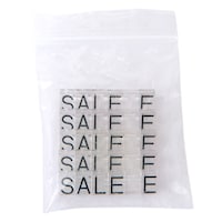 友屋 ニュープライスキューブ補充L用5セット透明/黒SA ※2袋以上から注文可能(販売価格は1袋単位の価格)