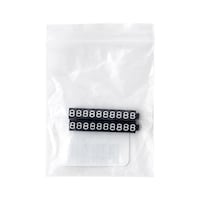 友屋 ニュープライスキューブ補充S用(20粒)黒/白 8 ※3袋以上から注文可能(販売価格は1袋単位の価格)