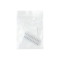 友屋 ニュープライスキューブ補充S用20粒透明/黒 1 ※3袋以上から注文可能(販売価格は1袋単位の価格)