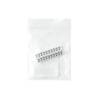 友屋 ニュープライスキューブ補充S用20粒透明/黒 2 ※3袋以上から注文可能(販売価格は1袋単位の価格)