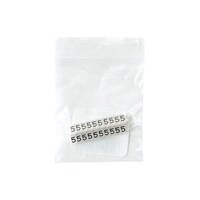 友屋 ニュープライスキューブ補充S用20粒透明/黒 5 ※3袋以上から注文可能(販売価格は1袋単位の価格)