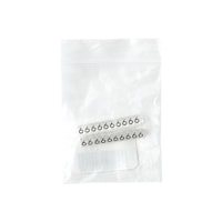 友屋 ニュープライスキューブ補充S用20粒透明/黒 6 ※3袋以上から注文可能(販売価格は1袋単位の価格)