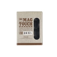 ベロス マグタッチ Φ15mm 黒 1セット(48箱入)