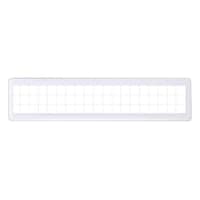 ベロス マグタッチスライド見出し 23×100mm 白 1セット(20箱入)