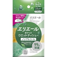 大王製紙 エリエール ポケットウエットノンアルコール×6