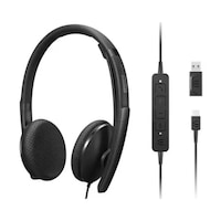 レノボ 純正 Lenovo Wired VOIP ヘッドセット(UC)