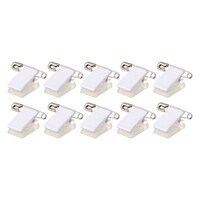 アーテック 両用プラスチッククリップ 両面テープ付 10個入(P210) ※10セット以上から注文可能(販売価格は1セット単位の価格)