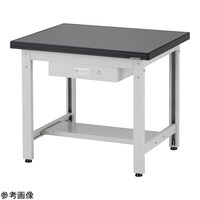 アズワン 耐薬耐荷重作業台(引出し・下棚付き)ケミサーフ仕様 1500×900×750mm AWT1590DL