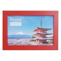 万丈 ポストカード用額 ポスティ レッド POSTIE RE ※2個以上から注文可能(販売価格は1個単位の価格)