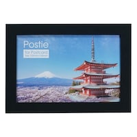 万丈 ポストカード用額 ポスティ ブラック POSTIE BK ※2個以上から注文可能(販売価格は1個単位の価格)