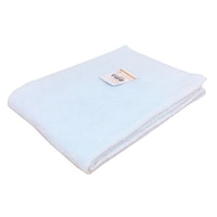 アズワン 大判バスタオル 無撚糸カラー 70×140cm BLUE 1セット(10枚入) LK436101