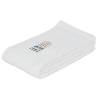 アズワン ループ付きバスタオル ローキーカラー 60×120cm WHITE 1セット(10枚入) BP494410