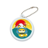アーテック ばけたび富士山 アクリルキーホルダー 丸形 92937 ※2個以上から注文可能(販売価格は1個単位の価格)