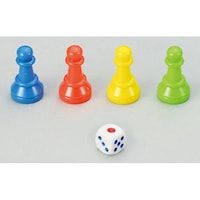 アーテック コマ4個サイコロ1個セット 61407 ※2個以上から注文可能(販売価格は1個単位の価格)
