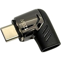 ZART USB TypeC マグネットアダプタ Lタイプ ブラック MCY024