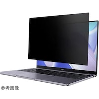 ZART のぞき見防止 液晶保護フィルター ブルーライトカット対応 取り付けキット付属 画面比率16:10 WXGA 15.6インチ MCY180
