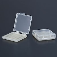 エクシール 精密部品搬送ケース ゲルベース 2インチ 透明 フラットFS8 Lタイプ 1セット(10個入) GC0016061